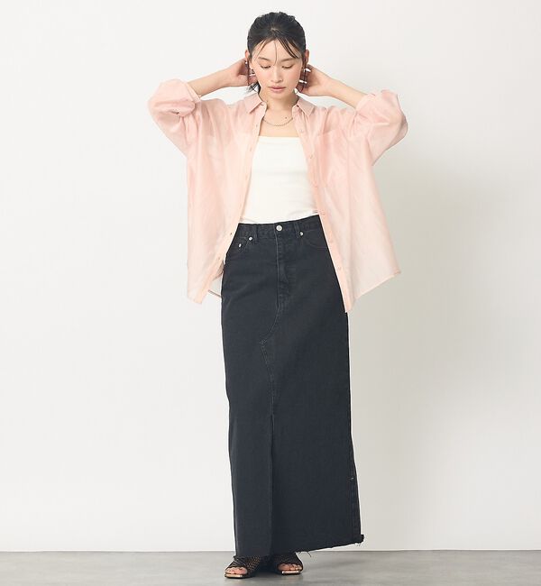 abahouse mavie「シアーシャツ」|シャツ・ブラウス|