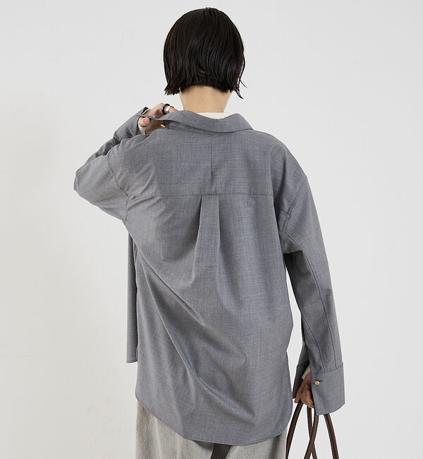 The Store by C' 「【COCUCA】比翼ベーシックシャツ」|シャツ・ブラウス|