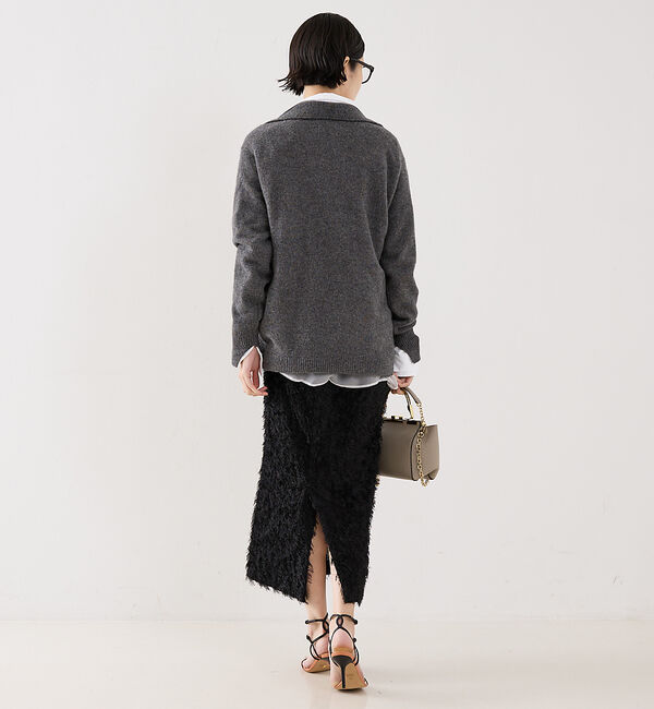 The Store by C' 「【COCUCA】カットジャガードスカート」|スカート|