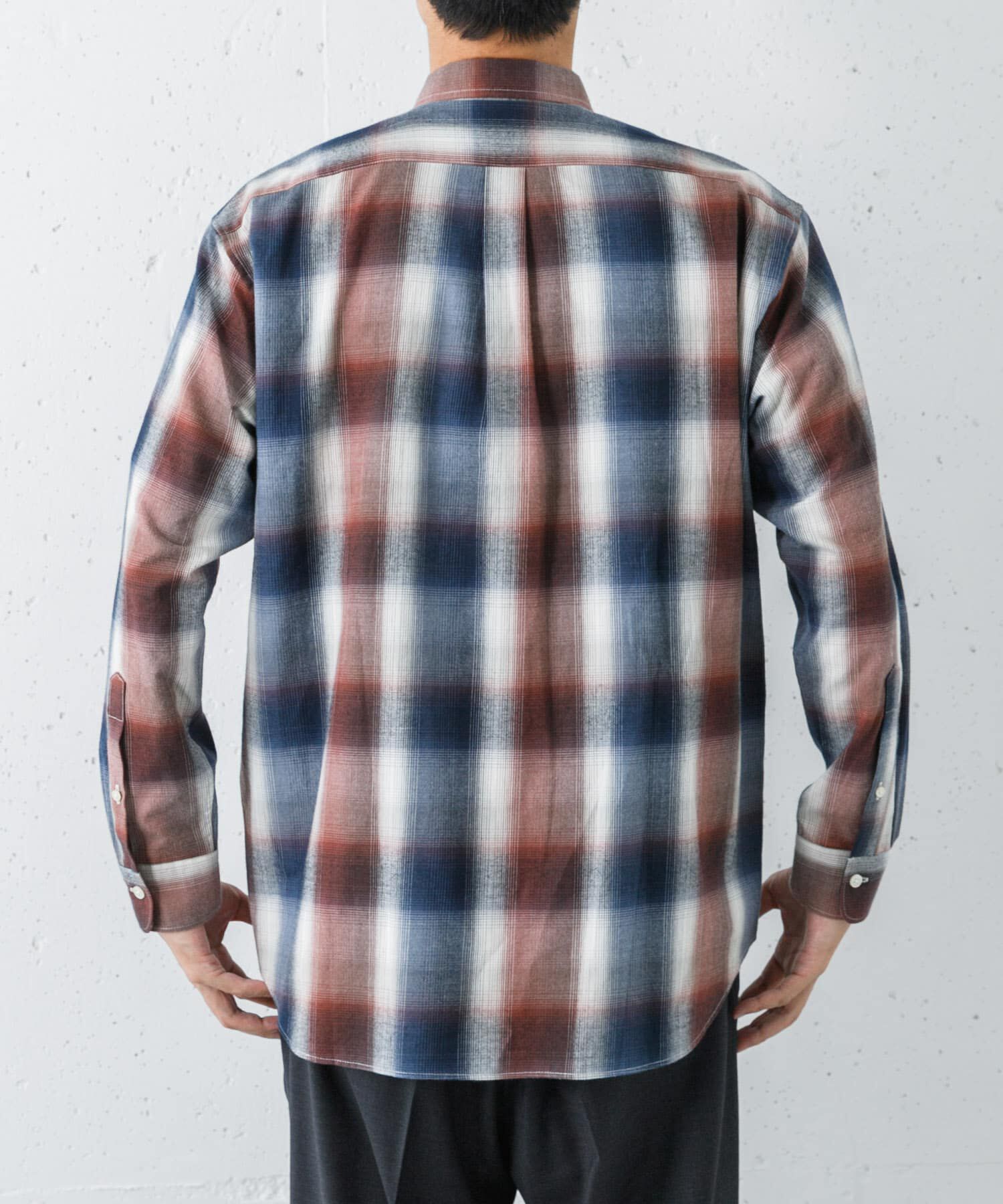 URBAN RESEARCH「『別注』OUTDOOR EXCHANGE&times;URBAN RESEARCH　シャギーチェックシャツ」|シャツ・ブラウス|