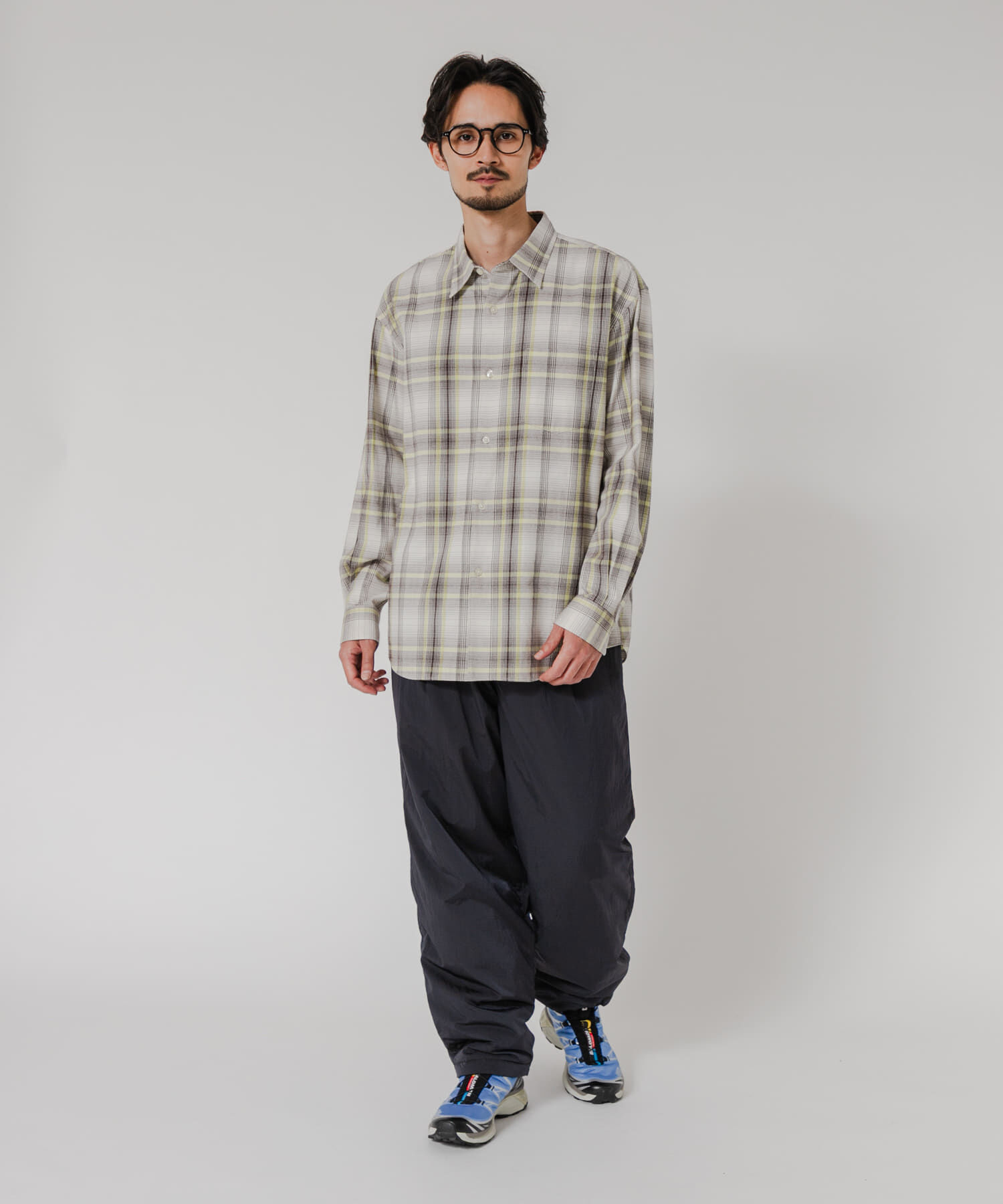 URBAN RESEARCH「『別注』OUTDOOR EXCHANGE&times;URBAN RESEARCH　シャギーチェックシャツ」|シャツ・ブラウス|