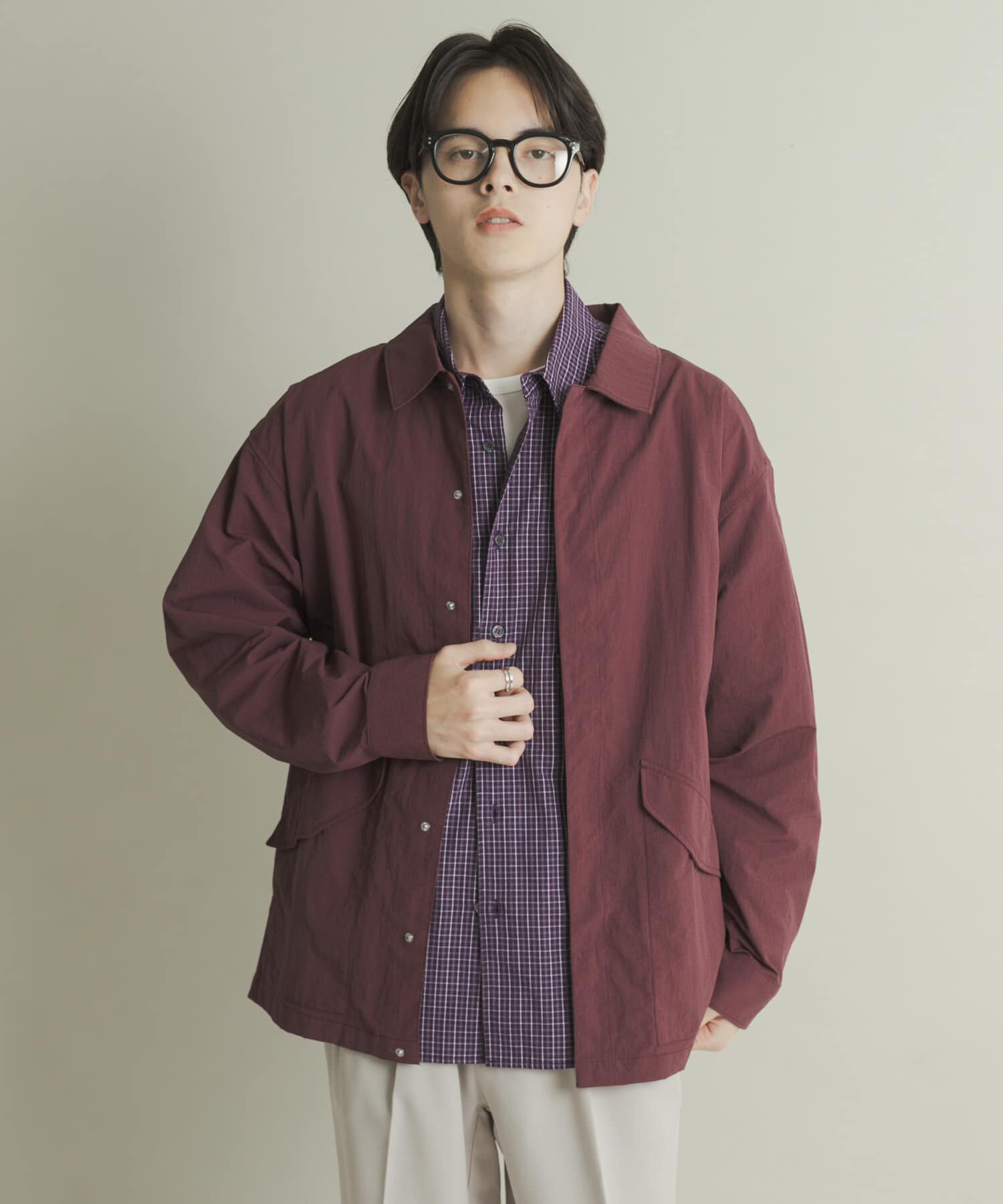 SENSE OF PLACE by URBAN RESEARCH「ユーティリティーロングスリーブシャツジャケット」|その他|