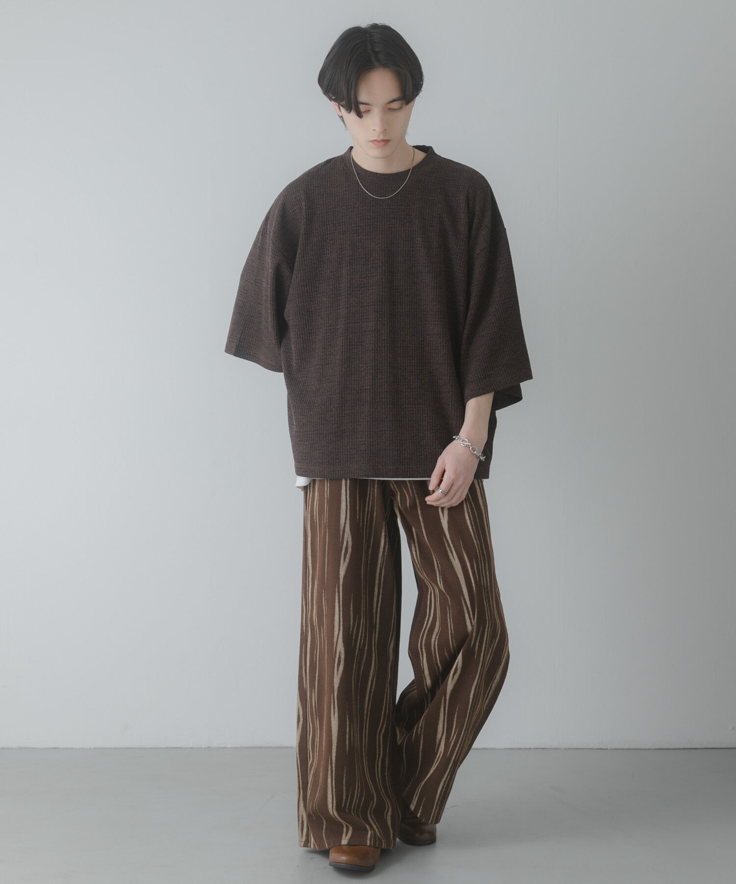 SENSE OF PLACE by URBAN RESEARCH「ソフトワッフルエクストラルーズTシャツ」|Tシャツ・カットソー|