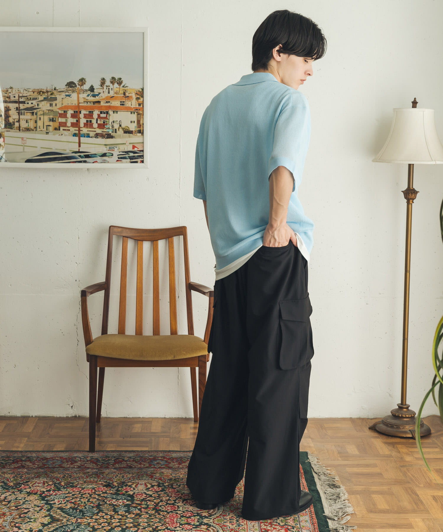 SENSE OF PLACE by URBAN RESEARCH「ワイドカーゴパンツ」|その他|