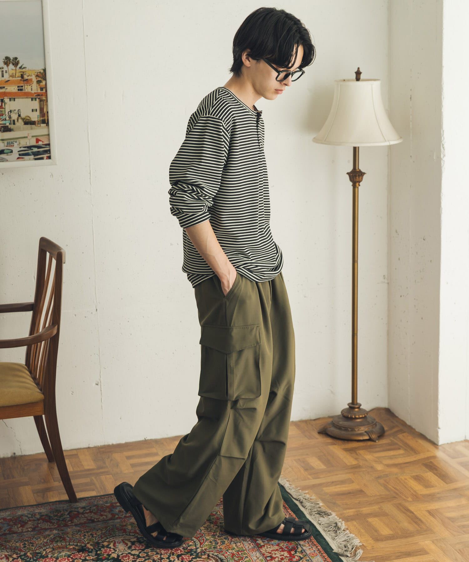 SENSE OF PLACE by URBAN RESEARCH「ワイドカーゴパンツ」|その他|