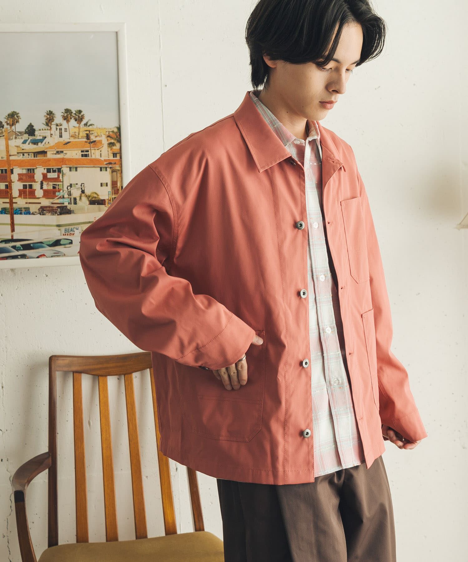 SENSE OF PLACE by URBAN RESEARCH「ピーチタッチカラーカバーオール」|その他|