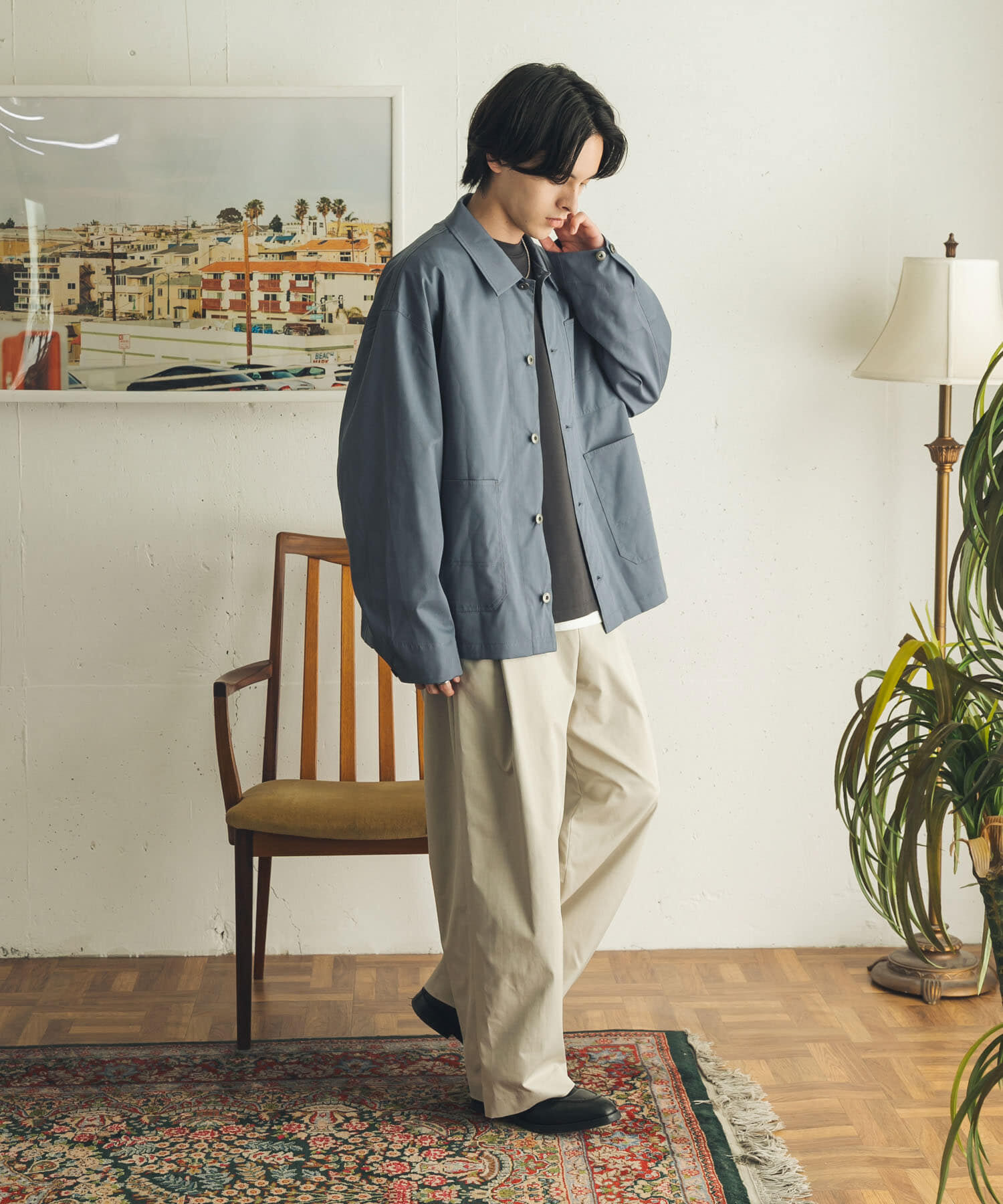 SENSE OF PLACE by URBAN RESEARCH「『イージーケア/速乾』テックチノタックワイドパンツ」|その他|