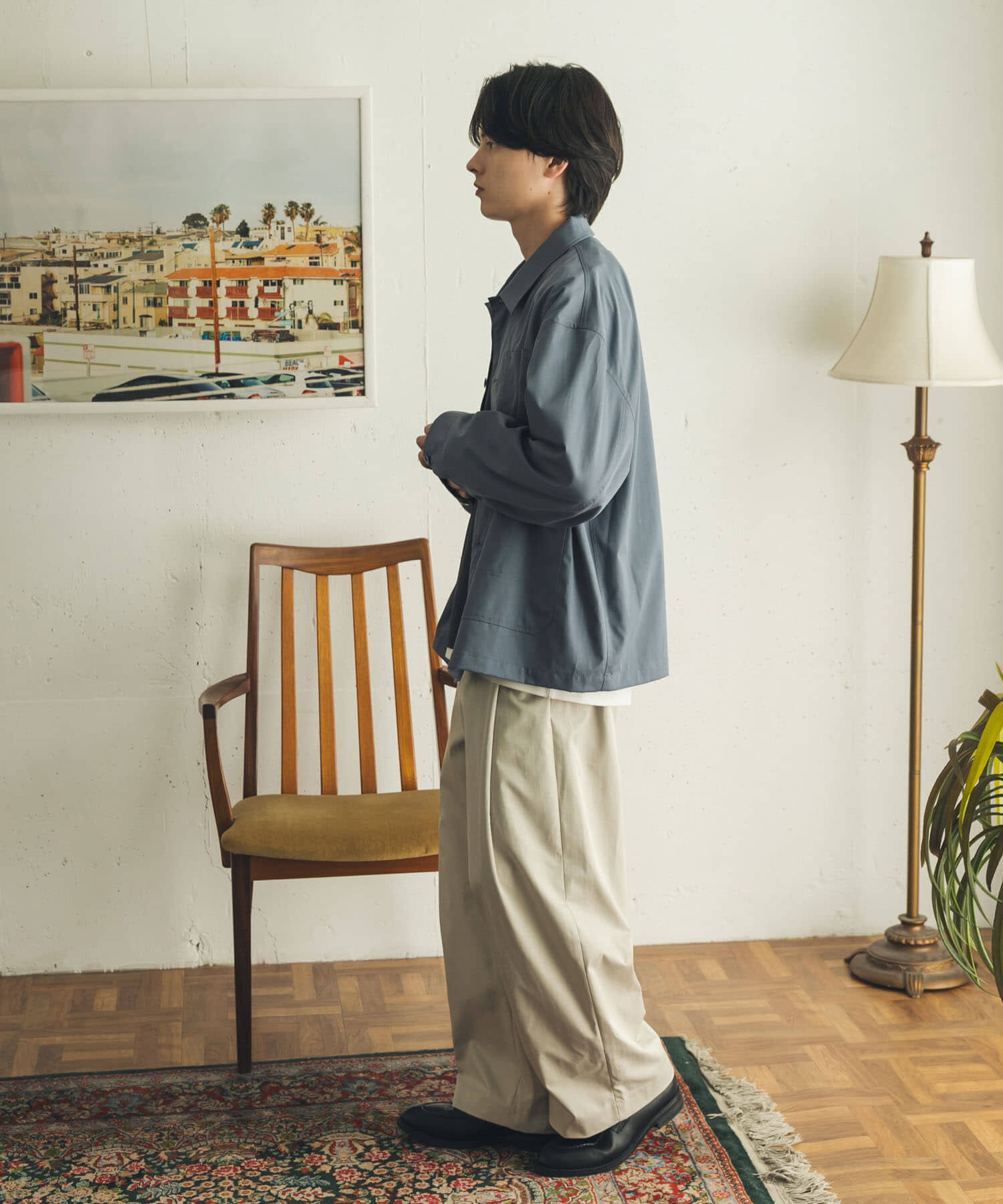 SENSE OF PLACE by URBAN RESEARCH「『イージーケア/速乾』テックチノタックワイドパンツ」|その他|