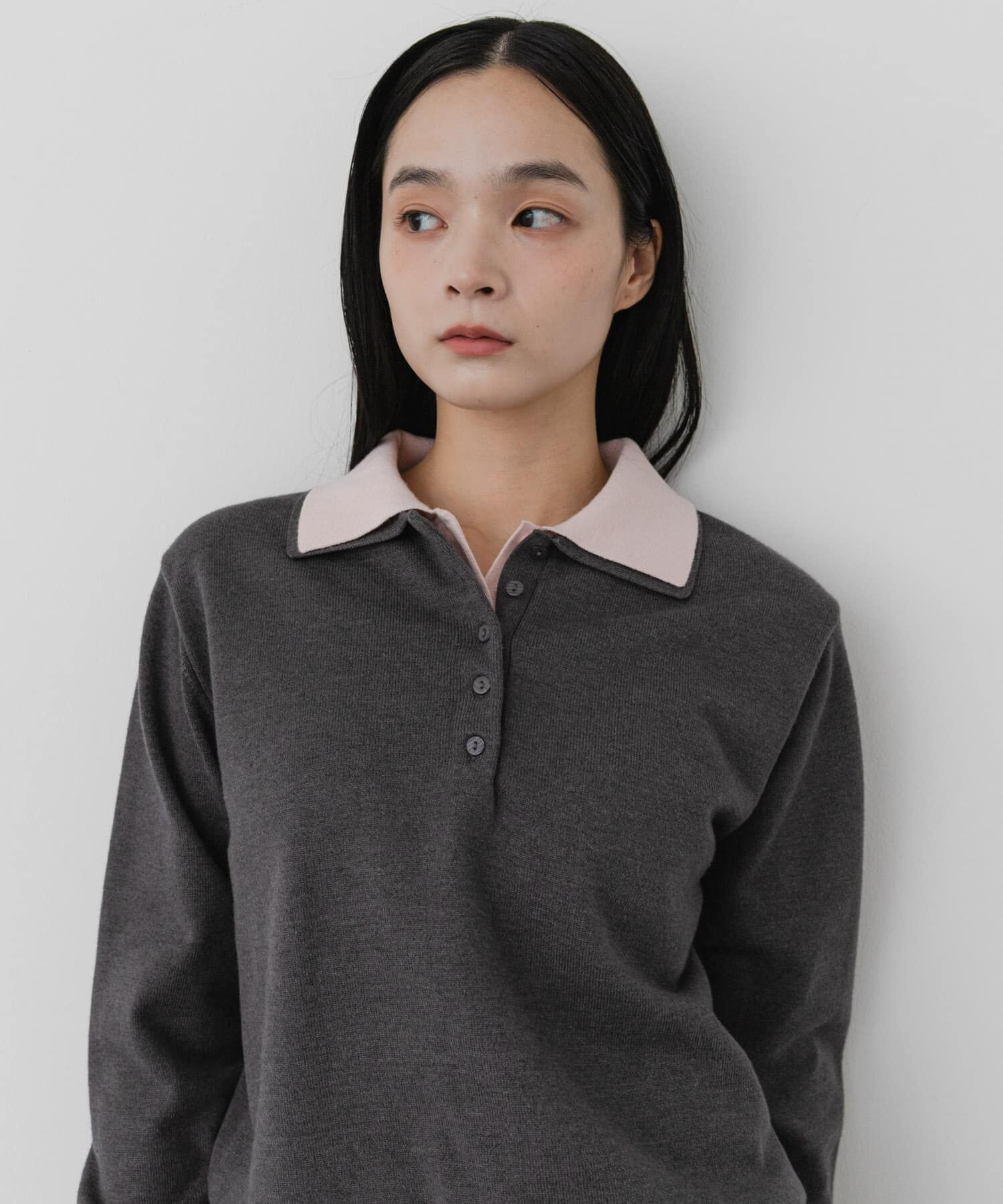 SENSE OF PLACE by URBAN RESEARCH「『WEB限定』レイヤードポロニット」|ニット・セーター|