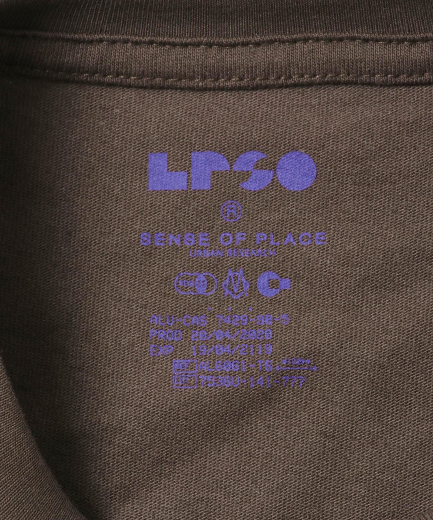 SENSE OF PLACE by URBAN RESEARCH「『別注』LOVEPOPSTUDIO&times;SENSE OF PLACE ロングTシャツ」|Tシャツ・カットソー|