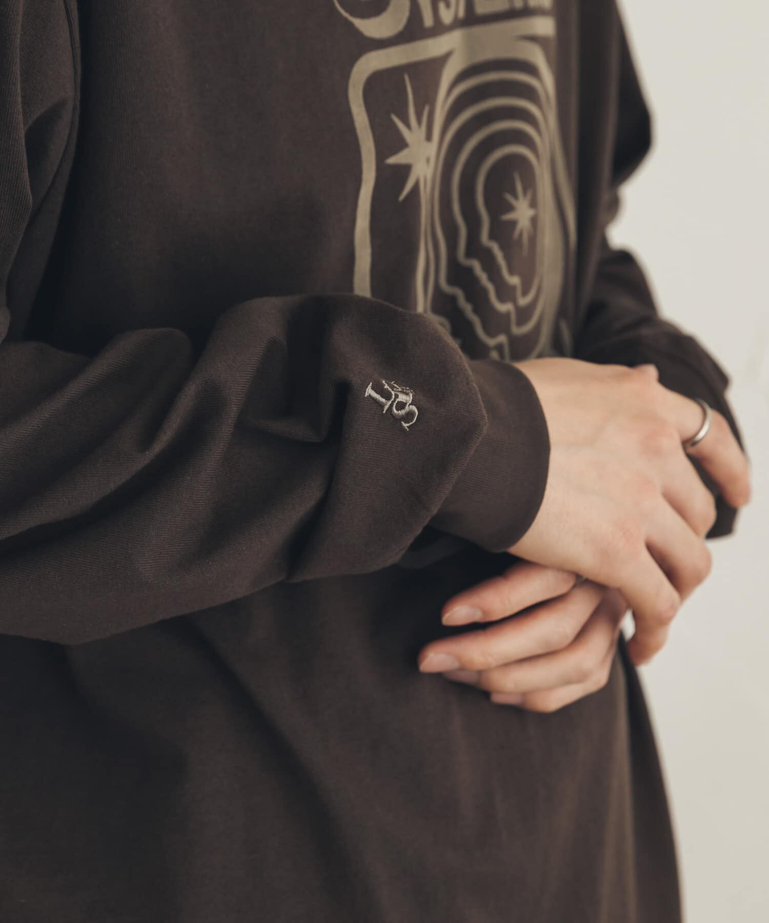 SENSE OF PLACE by URBAN RESEARCH「『別注』LOVEPOPSTUDIO&times;SENSE OF PLACE ロングTシャツ」|Tシャツ・カットソー|
