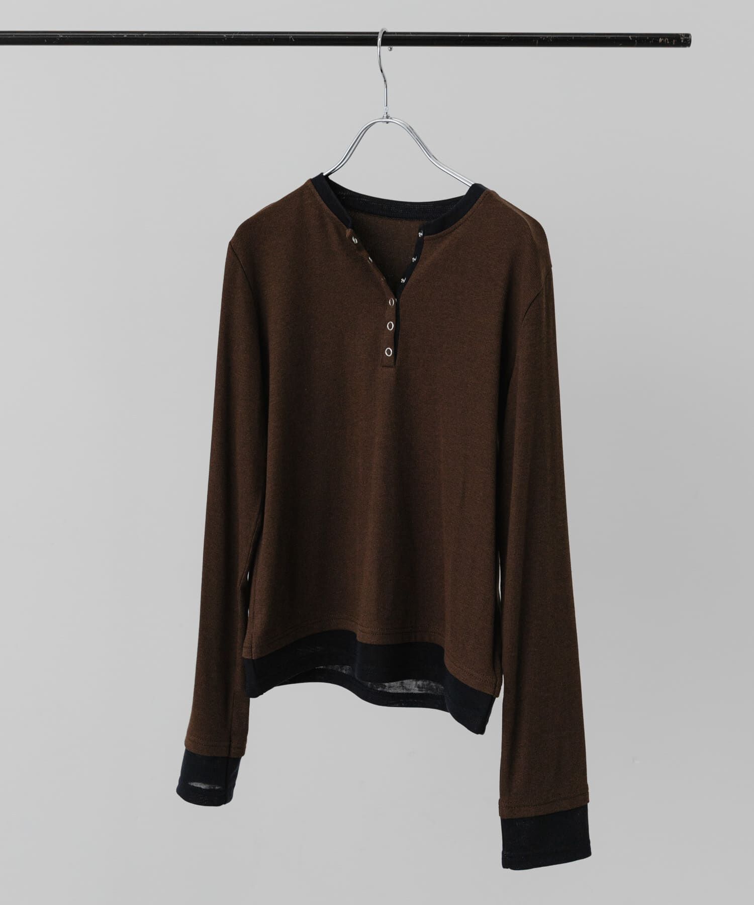 SENSE OF PLACE by URBAN RESEARCH「ヘンリーネックレイヤードトップ」|Tシャツ・カットソー|