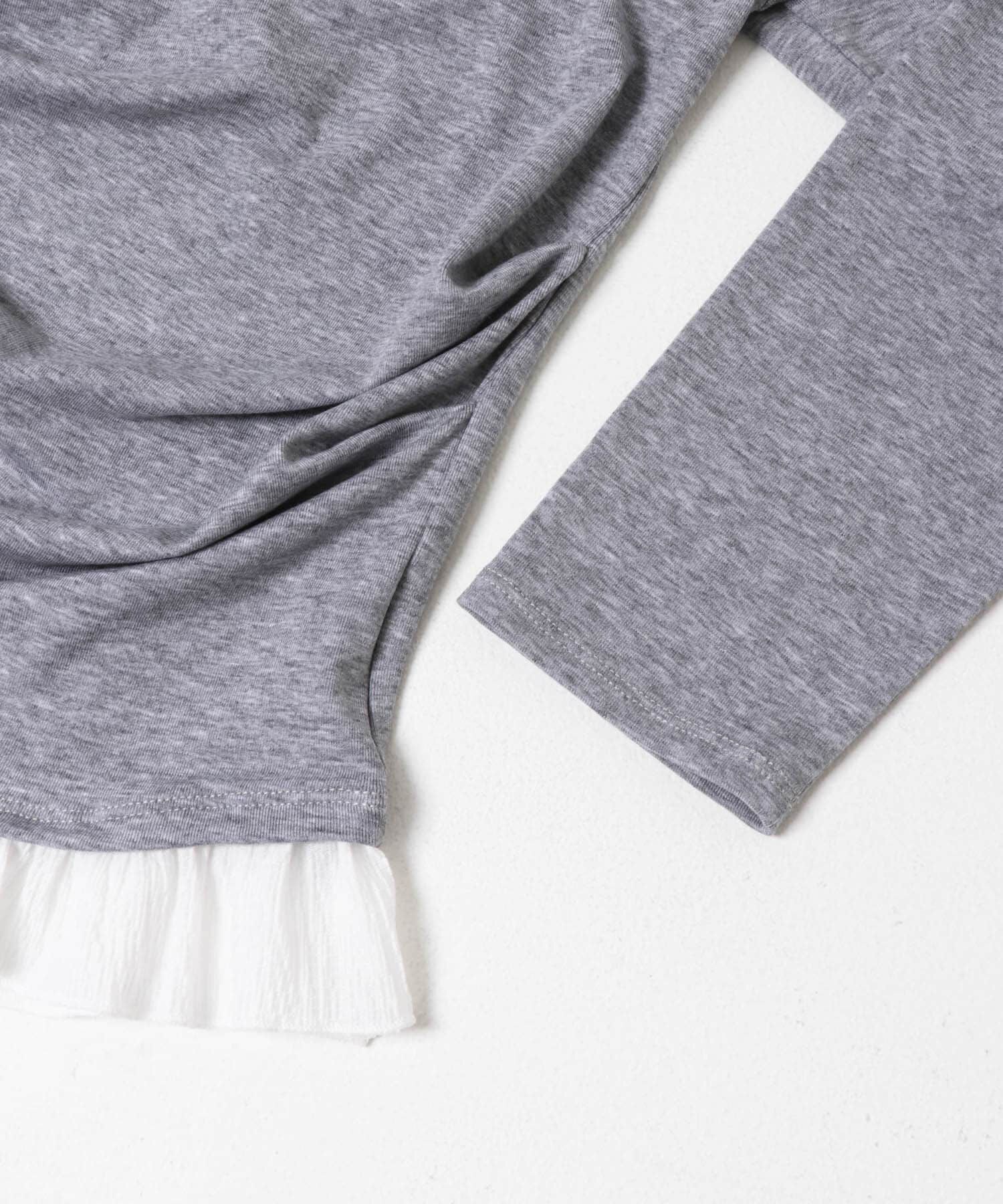 SENSE OF PLACE by URBAN RESEARCH「フリルドレープトップ」|Tシャツ・カットソー|