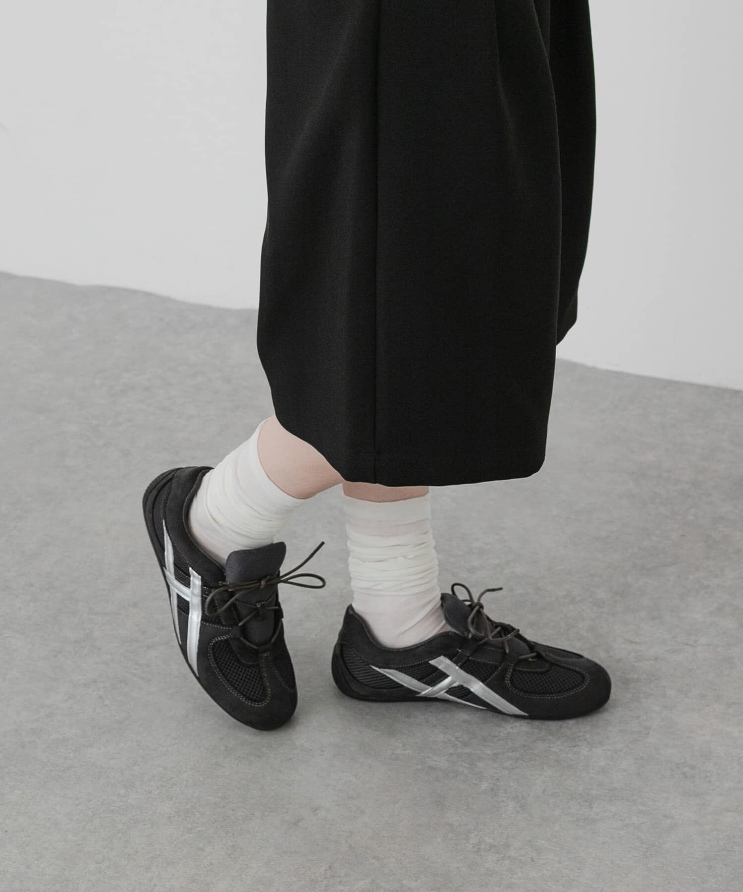 SENSE OF PLACE by URBAN RESEARCH「FSメッシュスニーカー」|スニーカー|チャコールグレー