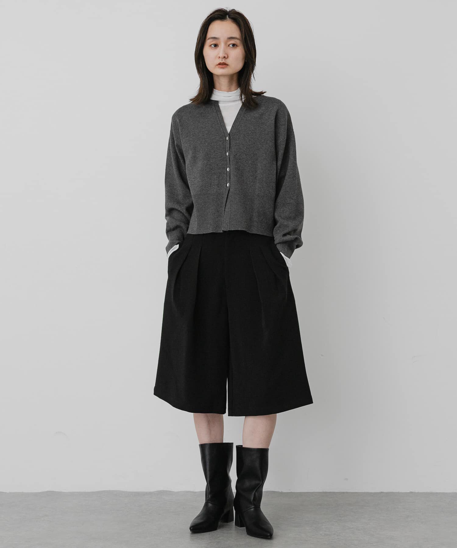 SENSE OF PLACE by URBAN RESEARCH「『洗濯可』抗ピルキーネックカーディガン」|カーディガン|