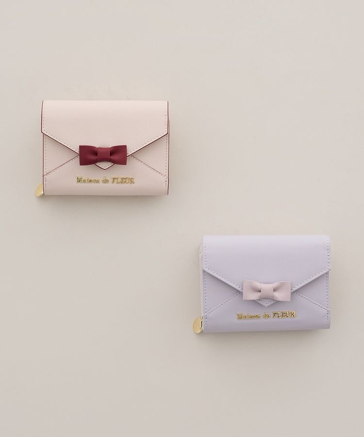 Maison de FLEUR「レター型ウォレット」|財布|