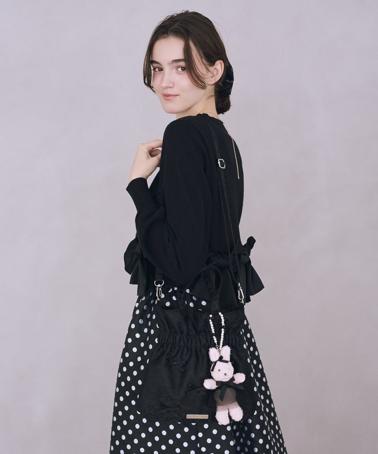 Maison de FLEUR「リボンマニア2Wayトートバッグ」|トートバッグ|