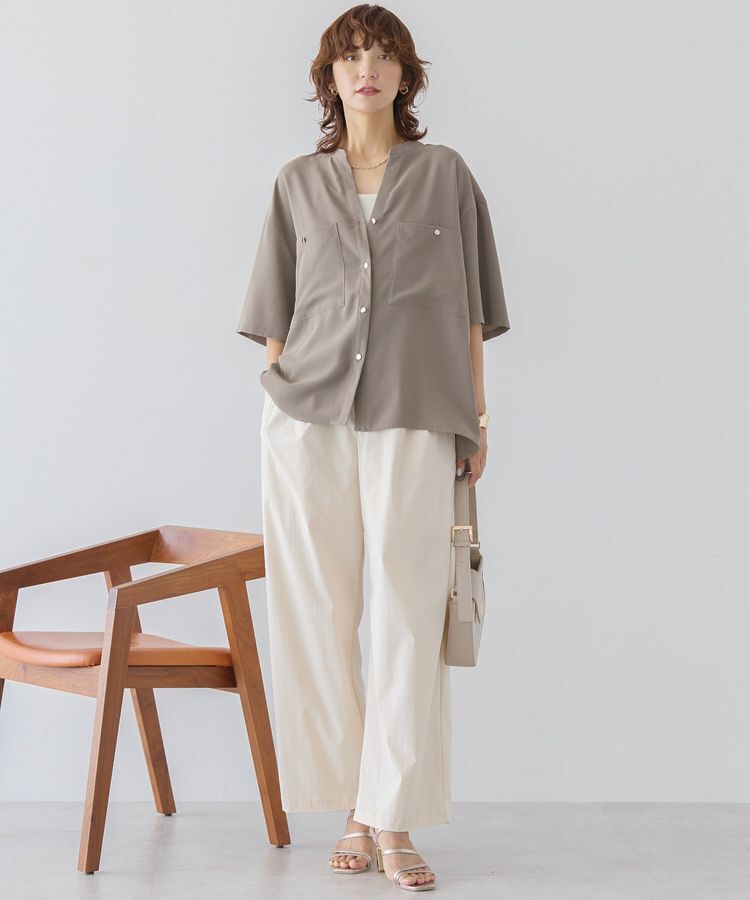 AMERICAN HOLIC「【WEB限定】ミリタリーWポケットスキッパーシャツ」|シャツ・ブラウス|