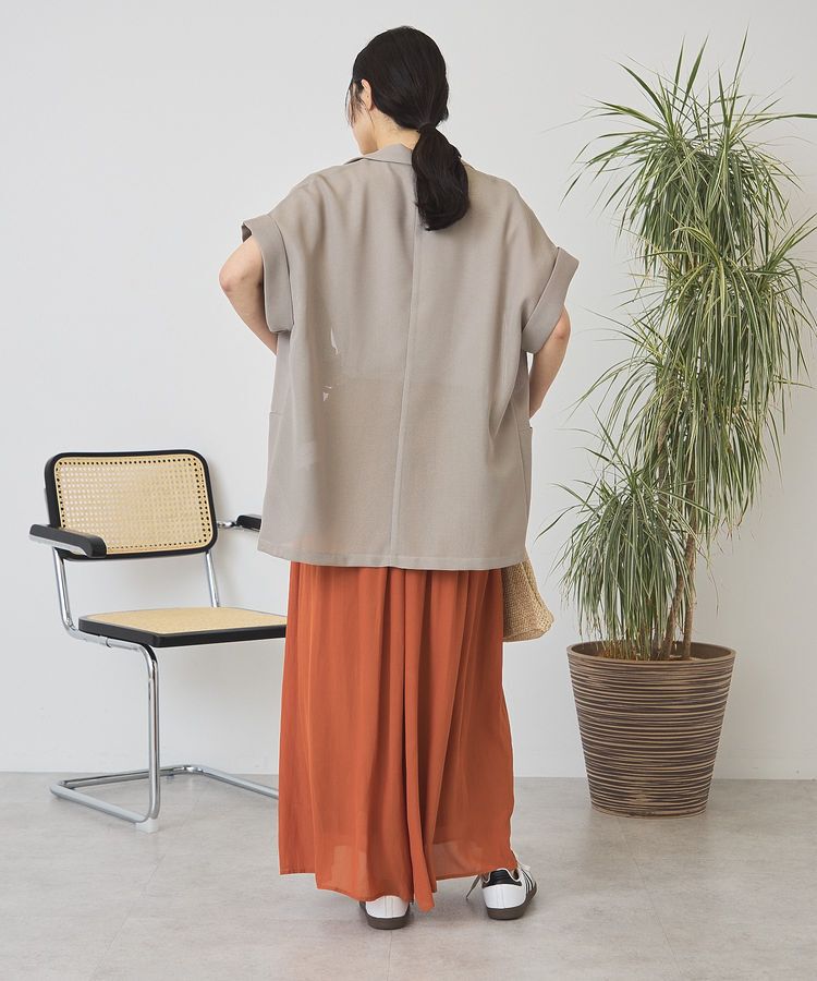 AMERICAN HOLIC「【選べる丈】接触冷感シフォンスカーチョ【WEB限定カラー有り】」|その他|