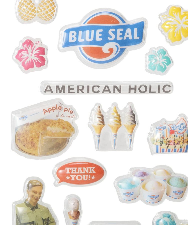 AMERICAN HOLIC「【沖縄・EC限定 BLUE SEAL】ぷっくりシール」|その他|