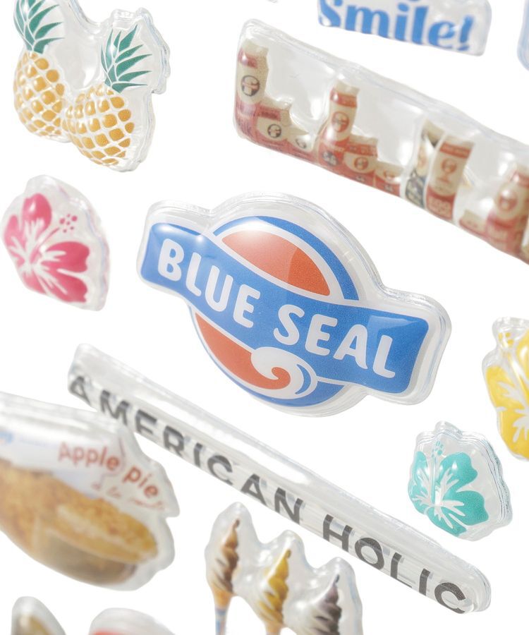 AMERICAN HOLIC「【沖縄・EC限定 BLUE SEAL】ぷっくりシール」|その他|