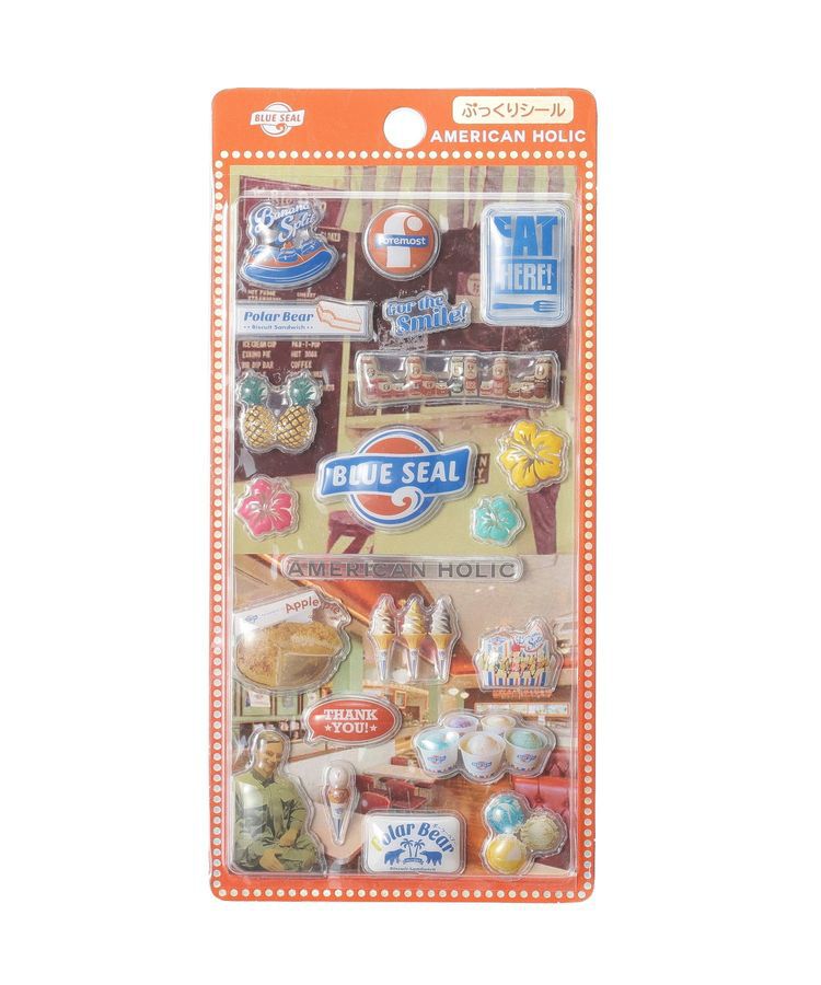 AMERICAN HOLIC「【沖縄・EC限定 BLUE SEAL】ぷっくりシール」|その他|