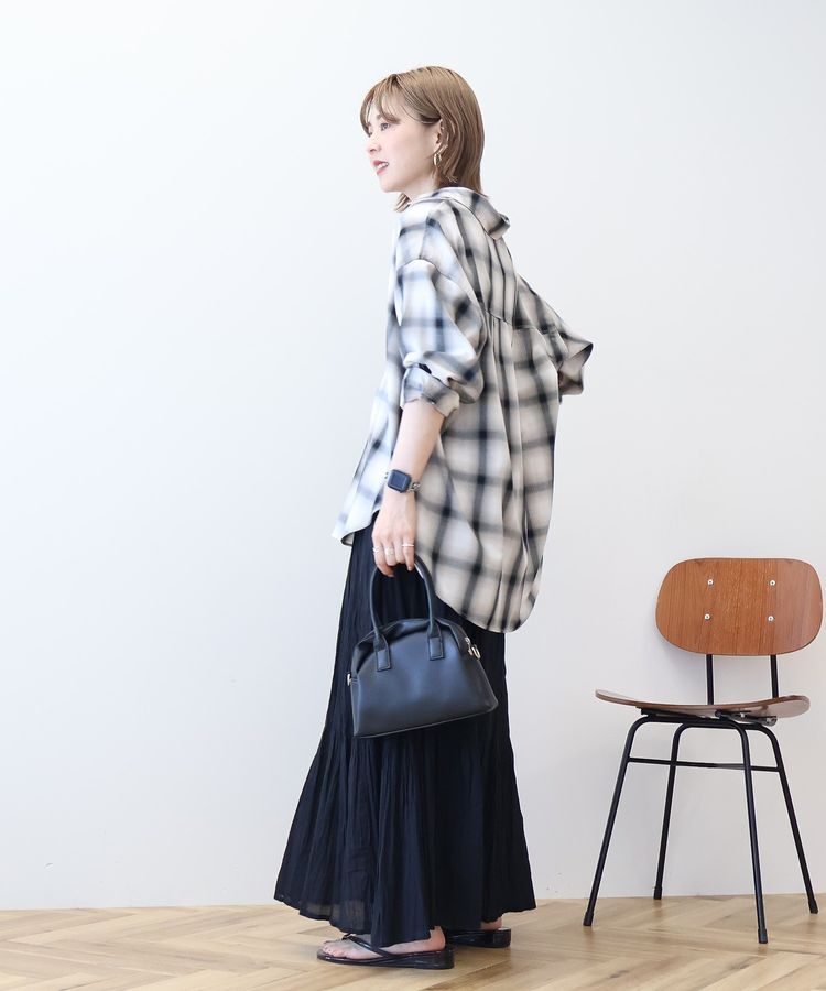 AMERICAN HOLIC「【WEB限定】イージーケアチェックシャツ」|シャツ・ブラウス|