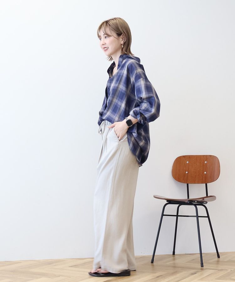 AMERICAN HOLIC「【WEB限定】イージーケアチェックシャツ」|シャツ・ブラウス|