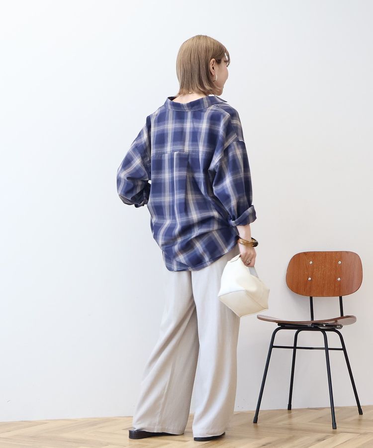 AMERICAN HOLIC「【WEB限定】イージーケアチェックシャツ」|シャツ・ブラウス|