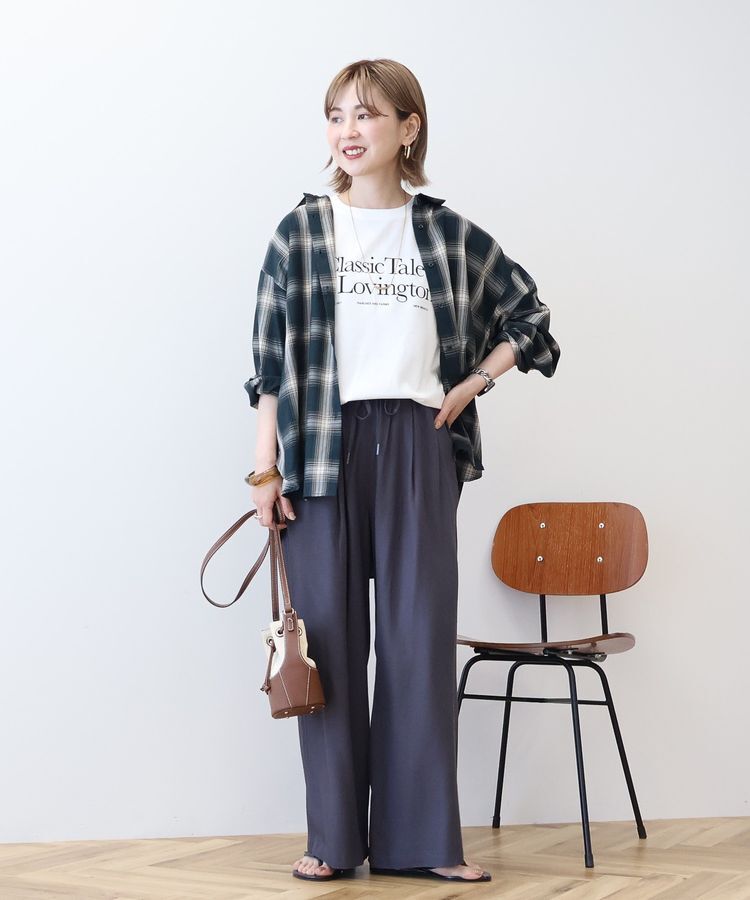 AMERICAN HOLIC「【WEB限定】イージーケアチェックシャツ」|シャツ・ブラウス|