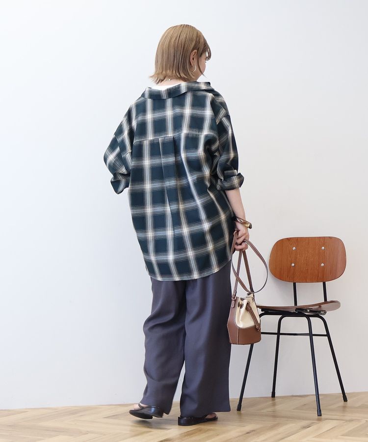 AMERICAN HOLIC「【WEB限定】イージーケアチェックシャツ」|シャツ・ブラウス|