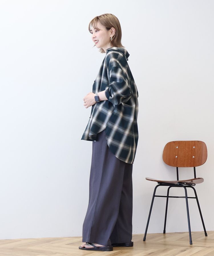 AMERICAN HOLIC「【WEB限定】イージーケアチェックシャツ」|シャツ・ブラウス|