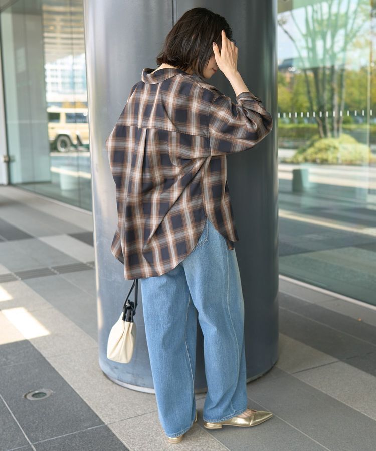 AMERICAN HOLIC「【WEB限定】イージーケアチェックシャツ」|シャツ・ブラウス|