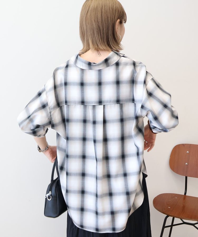 AMERICAN HOLIC「【WEB限定】イージーケアチェックシャツ」|シャツ・ブラウス|