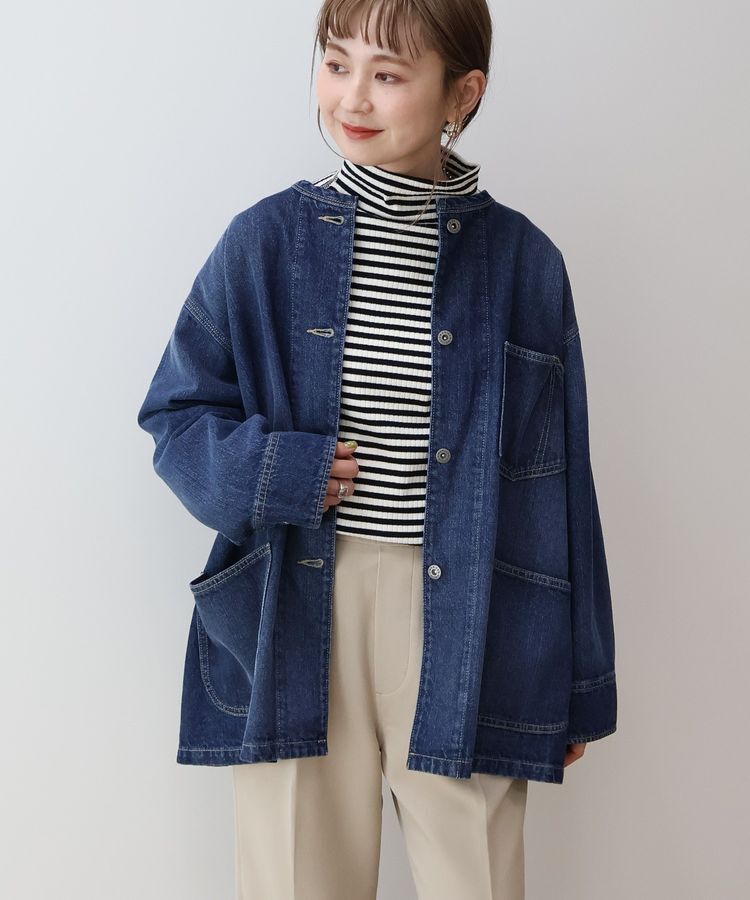 AMERICAN HOLIC「【WEB限定】デニムカバーオール」|テーラードジャケット|