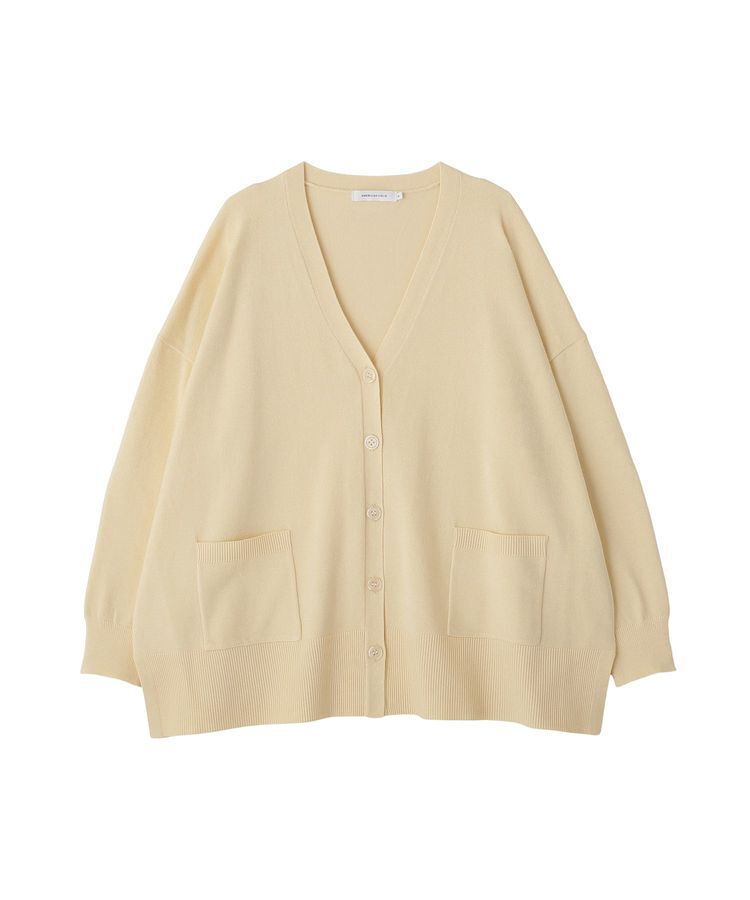 AMERICAN HOLIC「【WEB限定】バイパチVネックルーズカーディガン」|カーディガン|