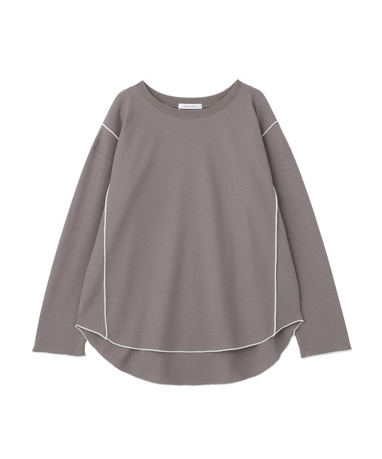 AMERICAN HOLIC「【WEB限定】ワッフル配色メロープルオーバー」|Tシャツ・カットソー|