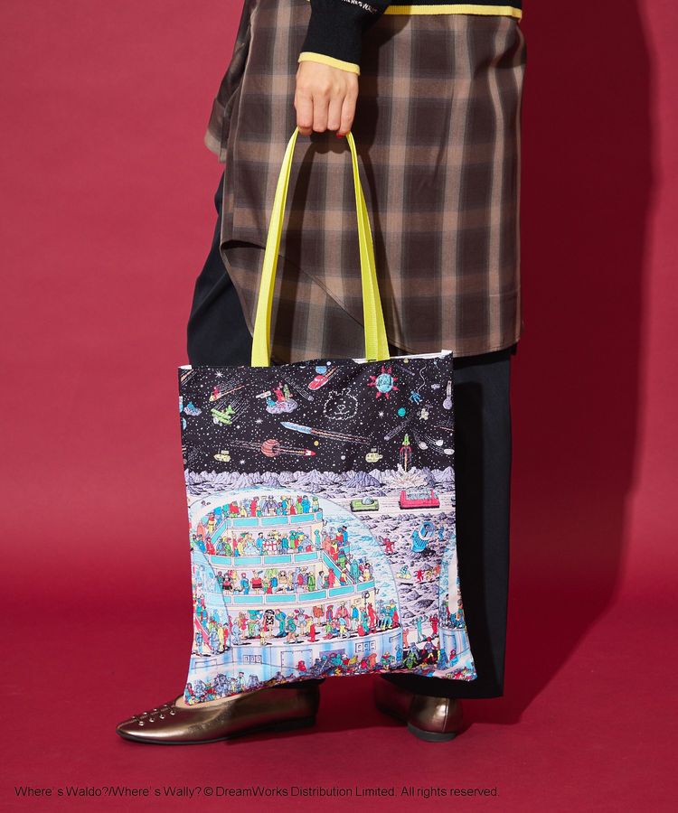 AMERICAN HOLIC「【WHERE'S WALLY?】MAPプリントトートBAG」|トートバッグ|