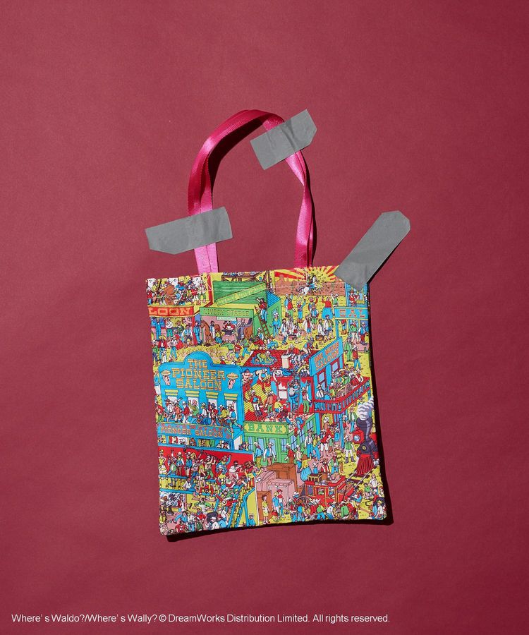 AMERICAN HOLIC「【WHERE'S WALLY?】MAPプリントトートBAG」|トートバッグ|