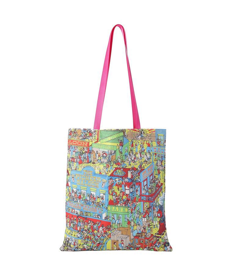 AMERICAN HOLIC「【WHERE'S WALLY?】MAPプリントトートBAG」|トートバッグ|