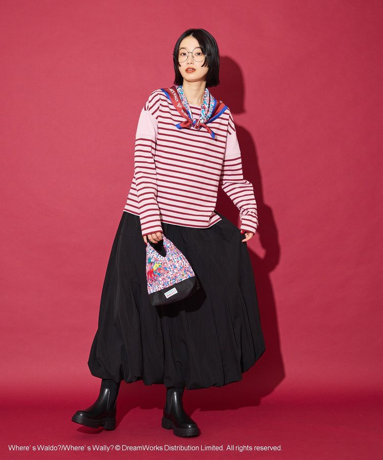 AMERICAN HOLIC「【WHERE'S WALLY?】MAPプリントスカーフ」|バンダナ・スカーフ|