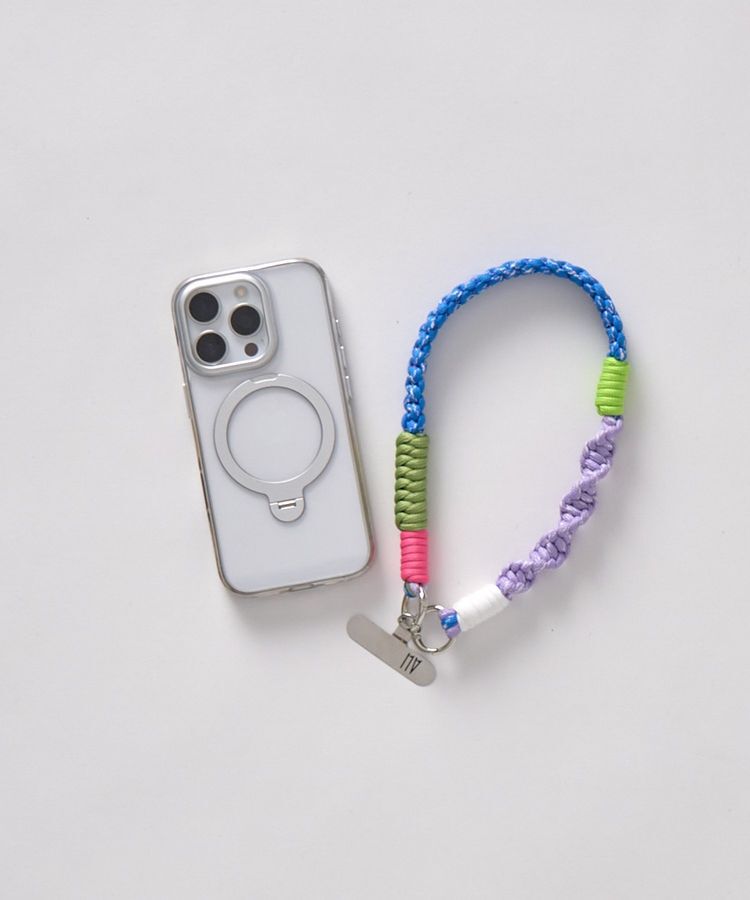 AMERICAN HOLIC「【ホリホリ】マルチハンドストラップB」|モバイルケース|Blue
