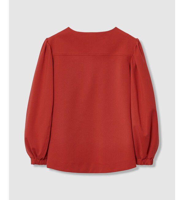 LOULOU WILLOUGHBY「【LOULOU WILLOUGHBY】モックロディレースアップマリンプルオーバー」|Tシャツ・カットソー|