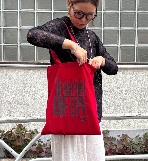  「【＠remi_usus企画&times;GOOD ROCK SPEED別注】NYCロゴトート」|ショルダー・メッセンジャー|