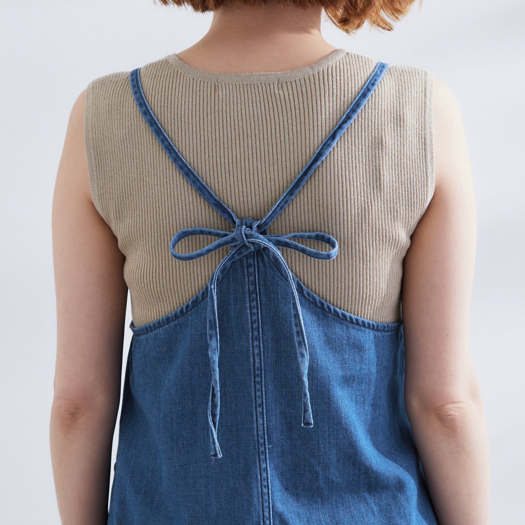 grove「【Lee】DENIM CAMISOLE DRESS」|ワンピース|