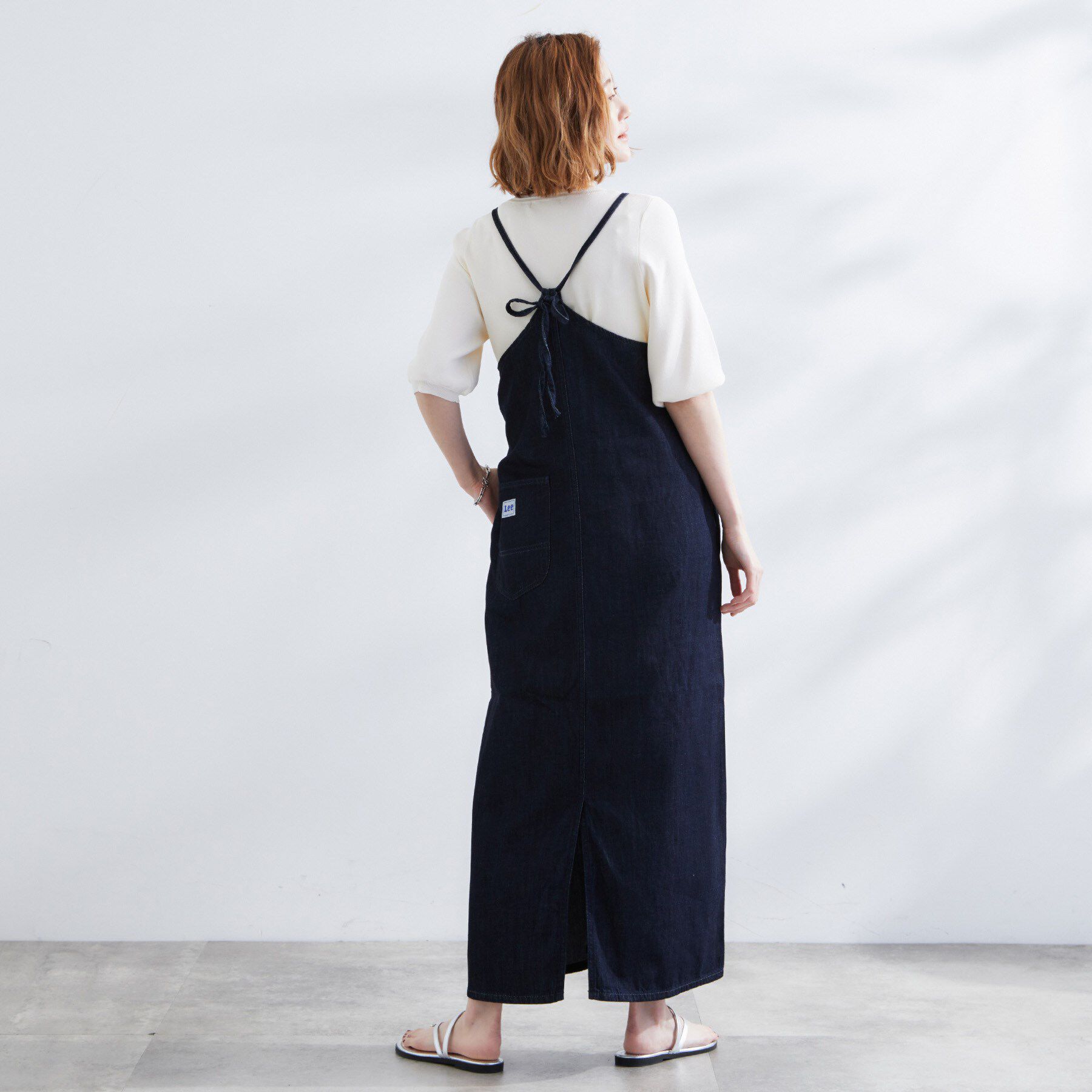 grove「【Lee】DENIM CAMISOLE DRESS」|ワンピース|