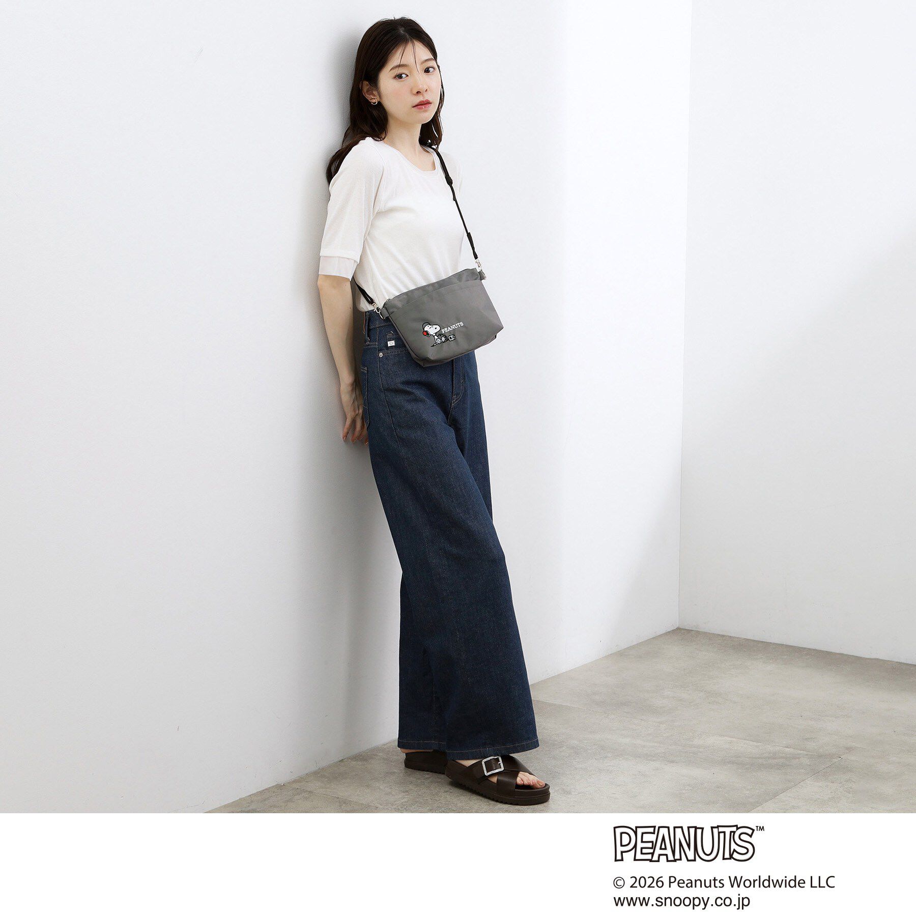 grove「【PEANUTS】撥水ポーチロープショルダー」|ショルダー・メッセンジャー|