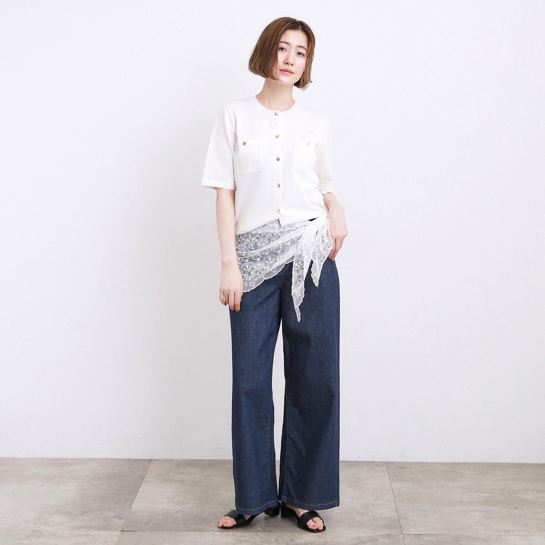 grove「【UV・洗濯機◎】上品コットン混カーディガン」|カーディガン|