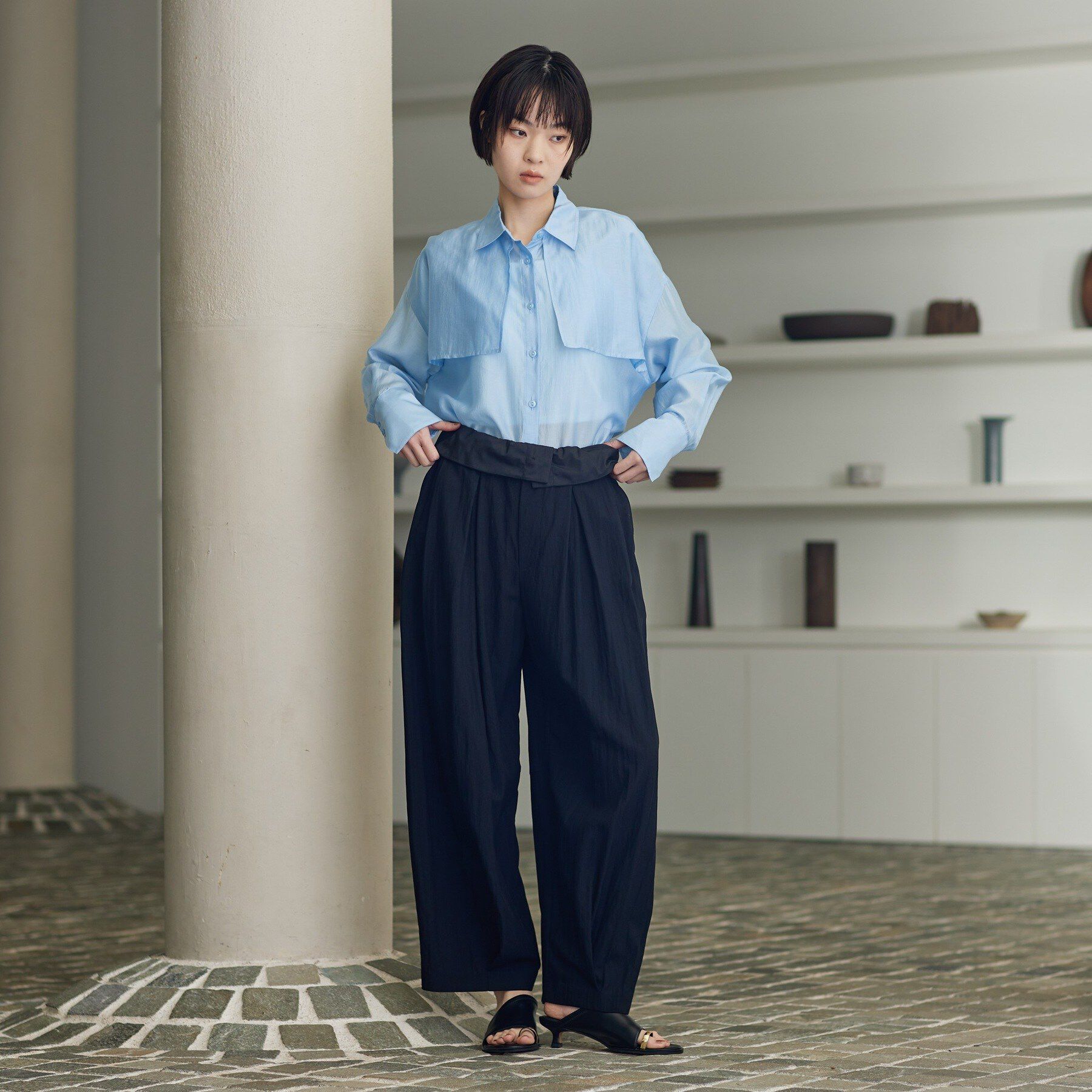 GALLEST「ターンアップイージーパンツ」|その他|