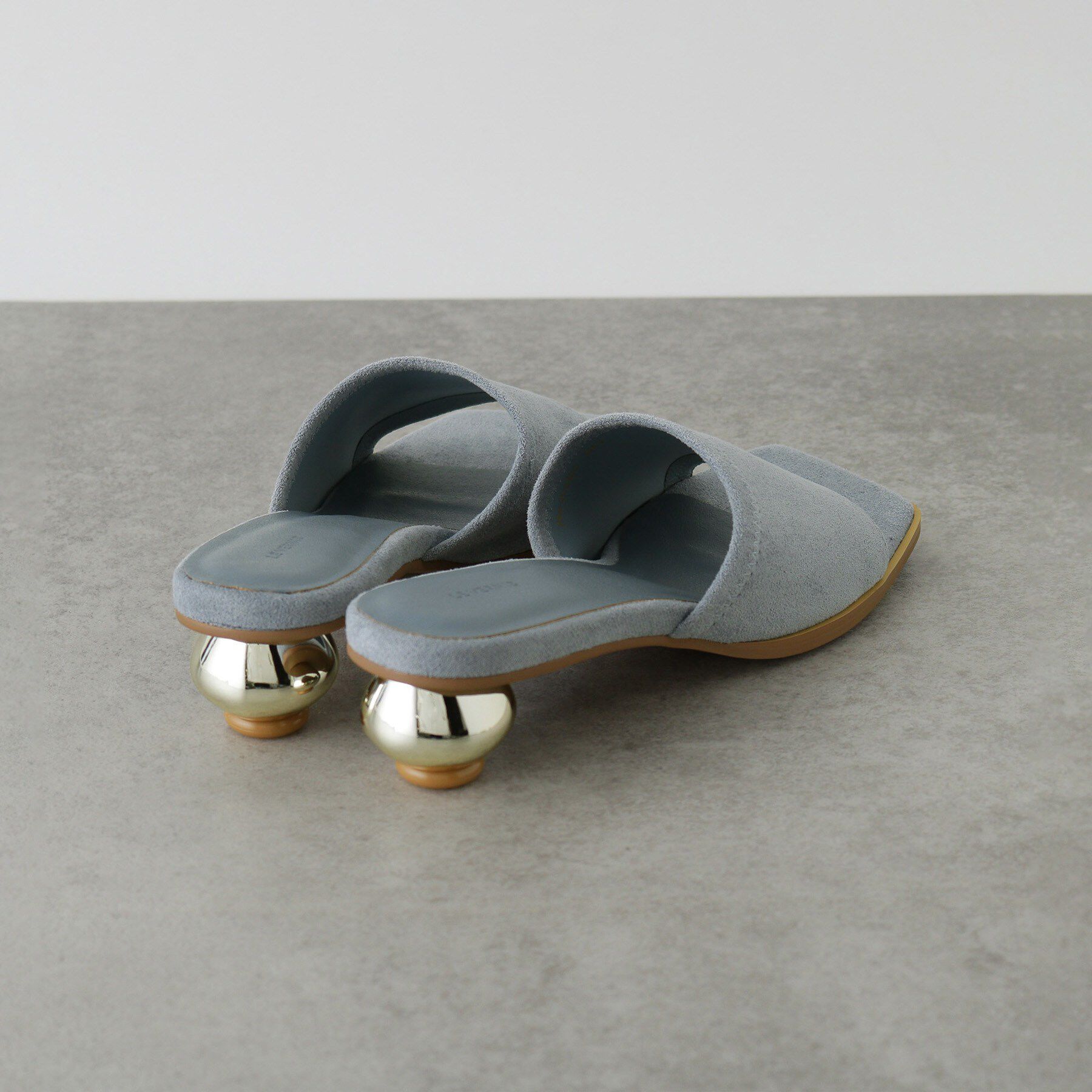 GALLEST「【LE VERNIS】Metal heel sandals」|サンダル|